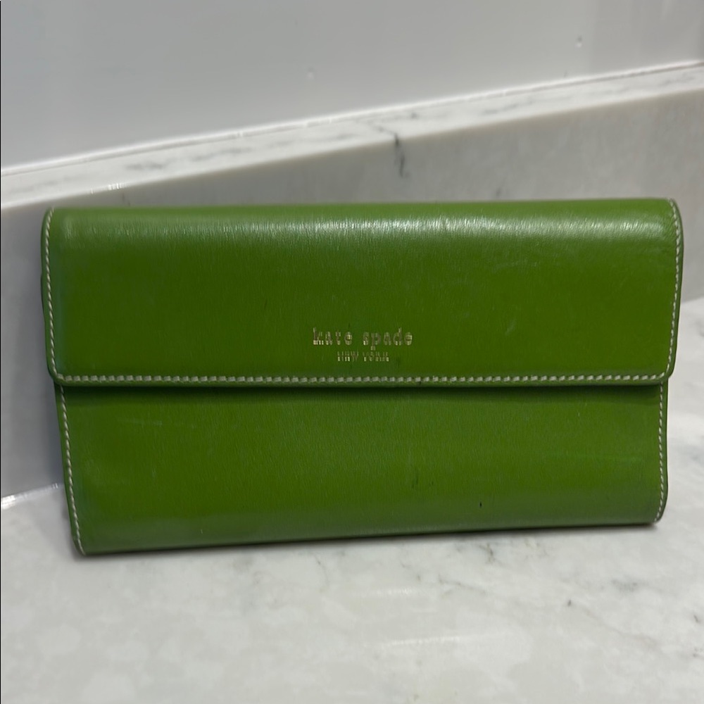 Kate Spade Green Clutch Bag